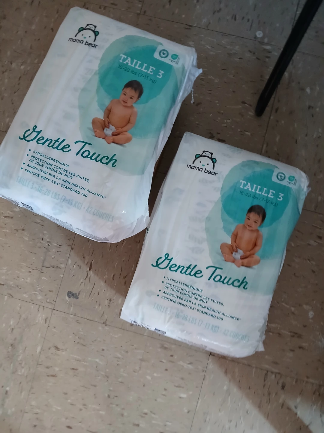 Mama Bear Gentle Touch Size 3 Diapers (3packs)