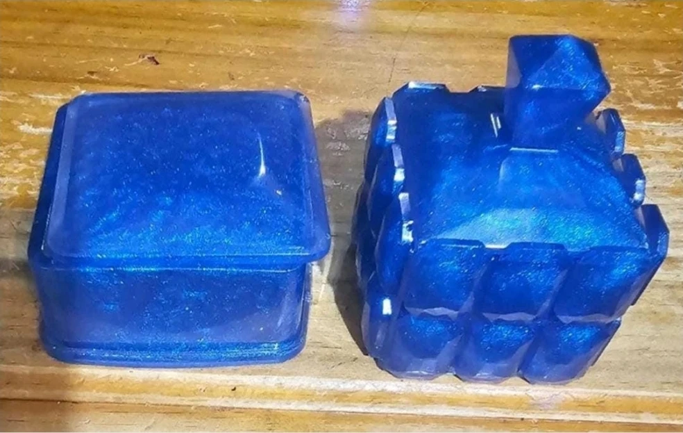 Assorted colors Resin Jewelry Boxes - photo 3