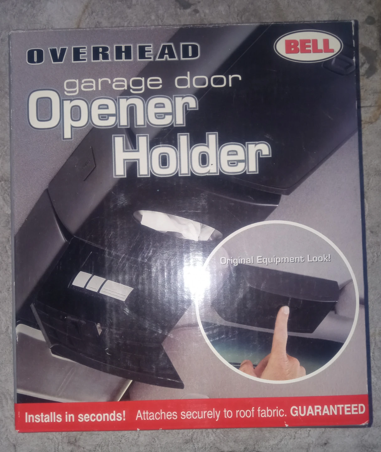 Bell Overhead Garage Door Opener Holder