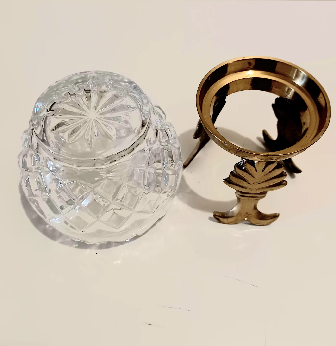 Royal Irish Crystal Candle Holder/ Rose Bowl - photo 3