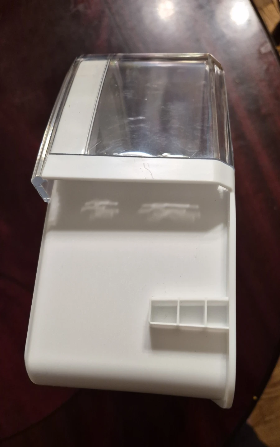 White Fridge Door Bin - photo 3