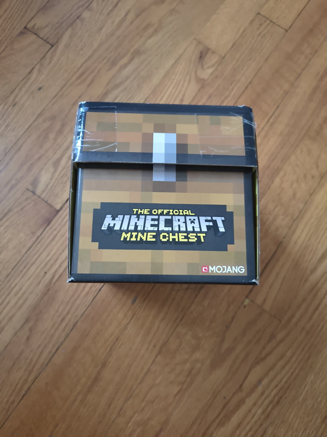 Official Minecraft Mine Chest T-Shirt and Exclusive Pin Set