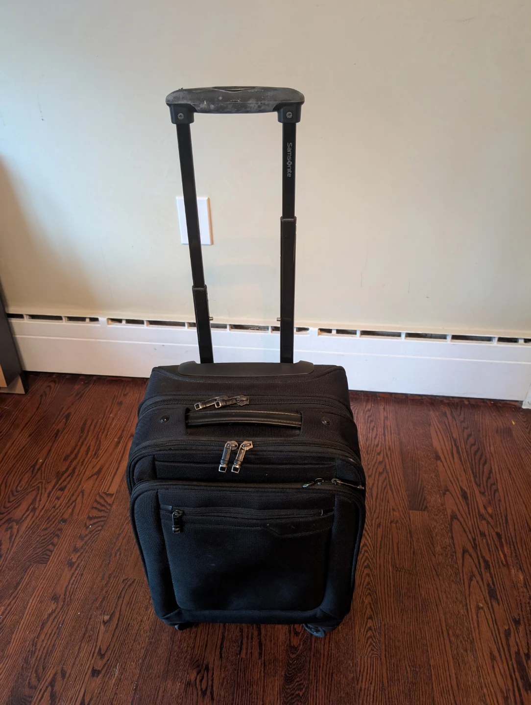 Samsonite Black Rolling Carry-On Suitcase
