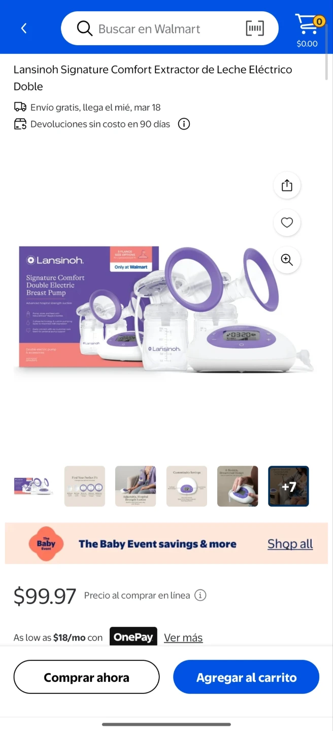 Lansinoh Signature Pro Double Electric Breast Pump - photo 3