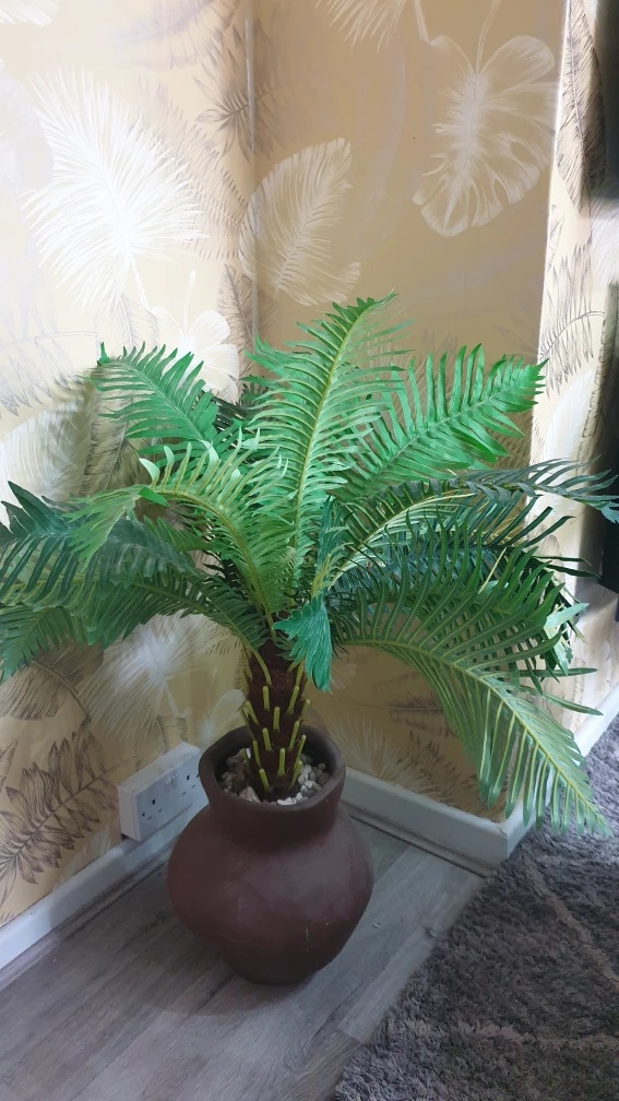 Artificial Palm Plant in Pot