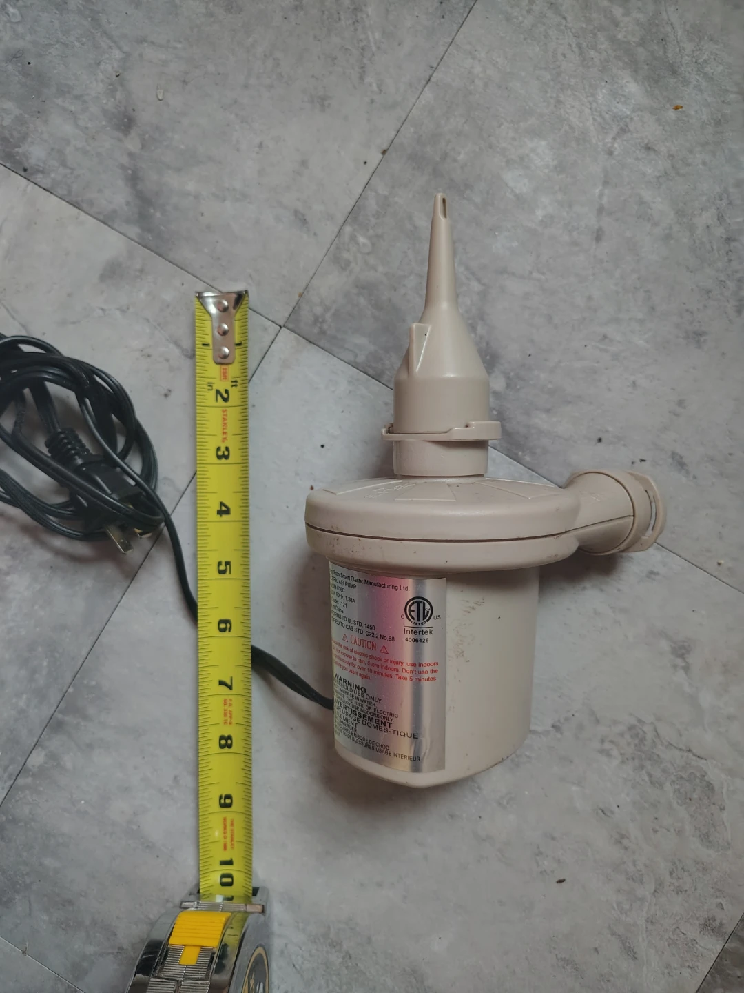 Sure-Grip Electric Air Pump
