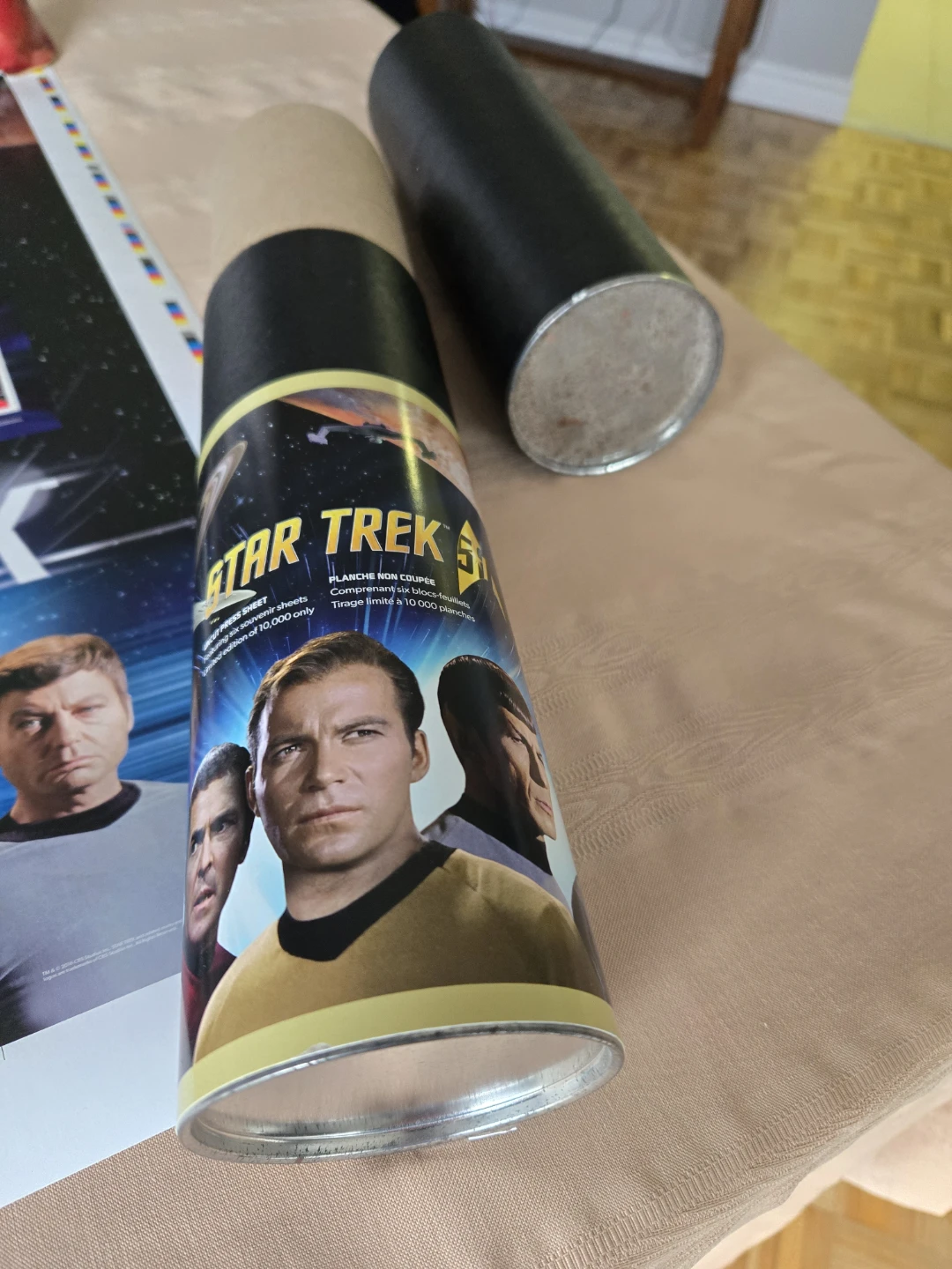 Star Trek Canada Post Stamp Sheet - photo 2