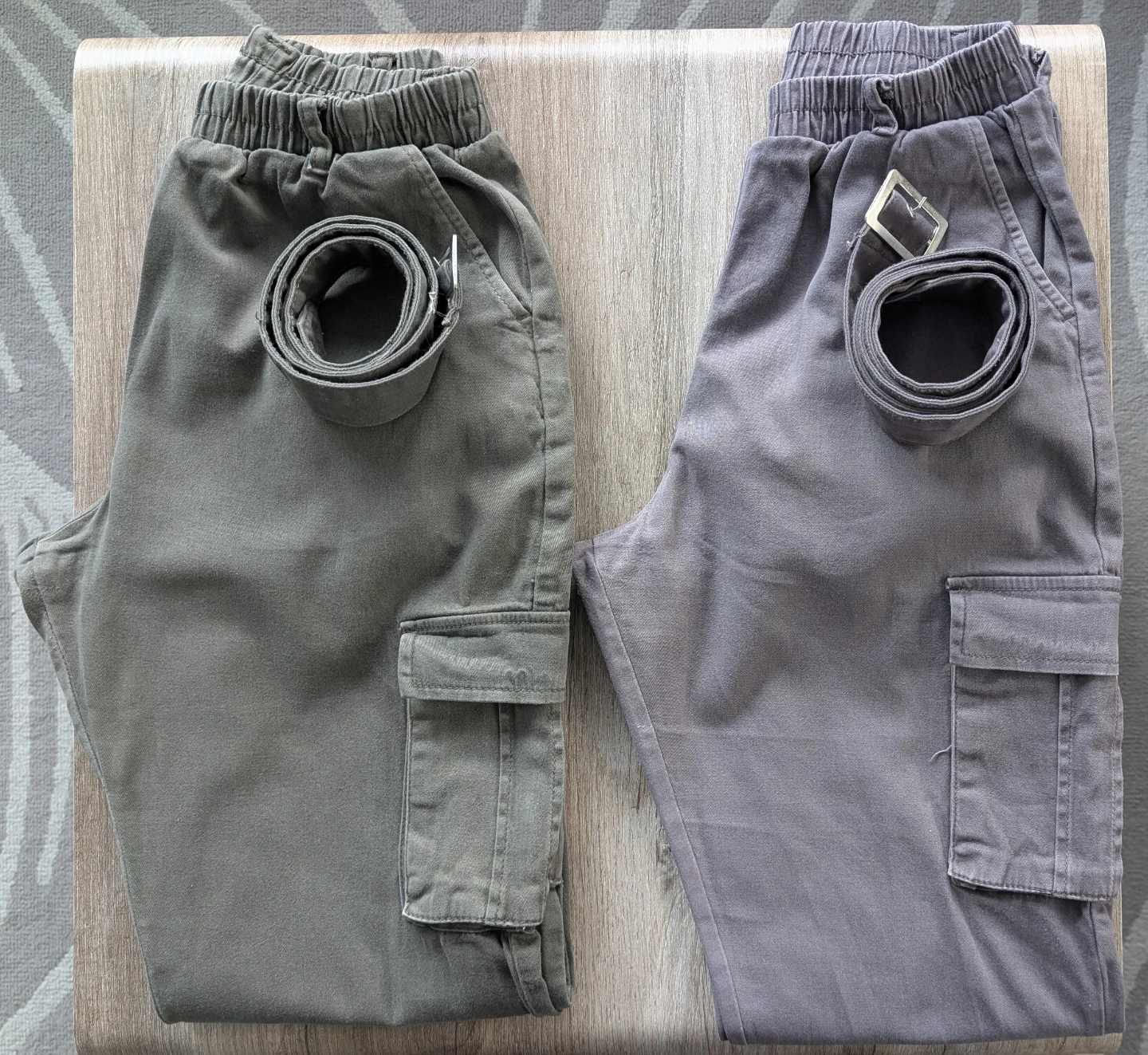 Ladies Cargo Pants with Belt (2 Colours)