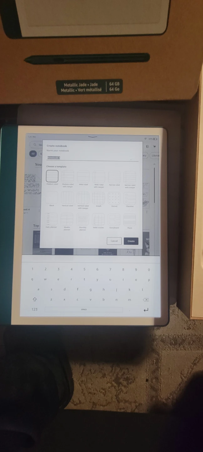 Amazon Kindle Scribe 64 GB - Jade 🥕 - photo 5
