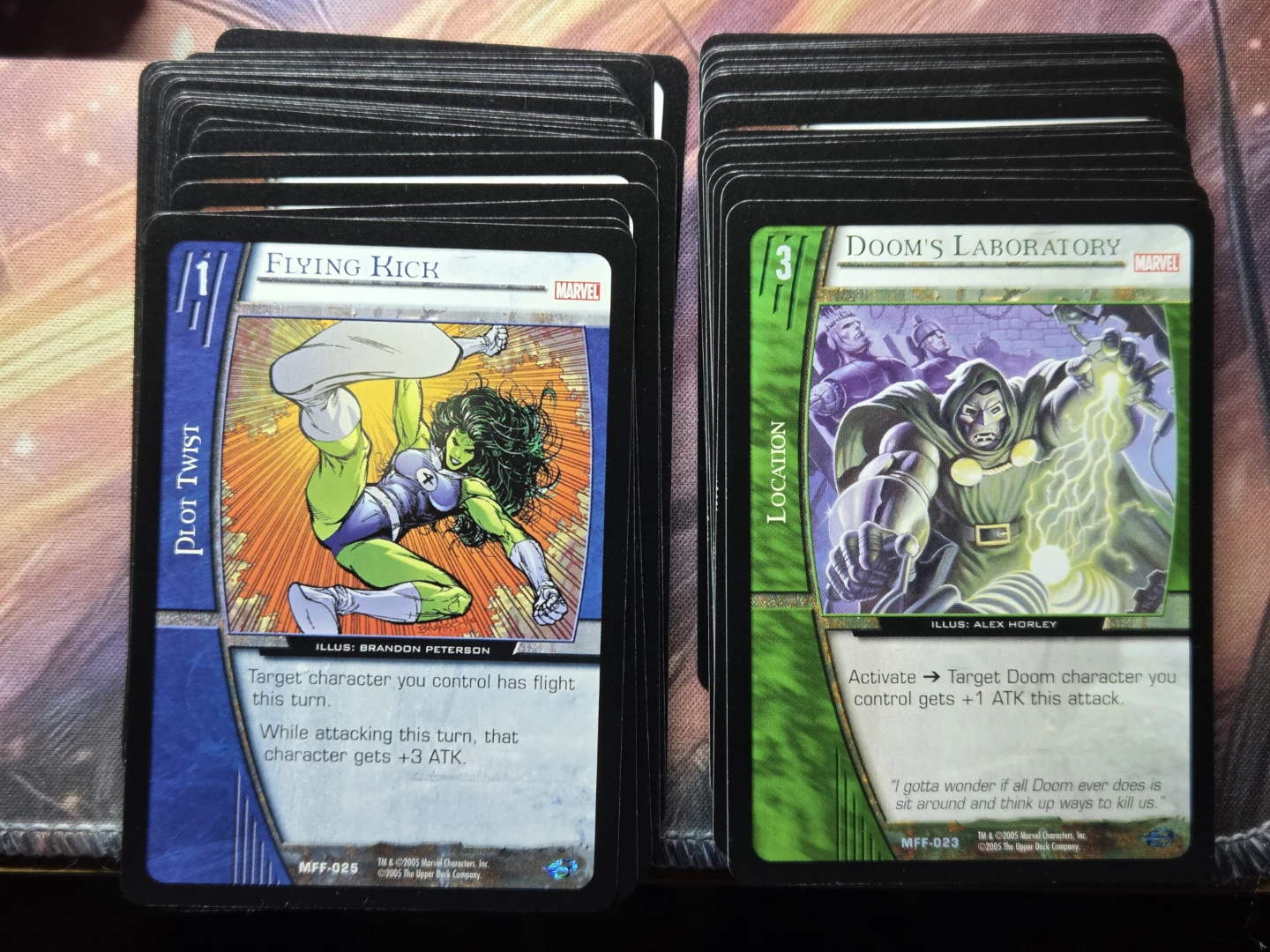 40+ Marvel Upper Deck VS System TCG