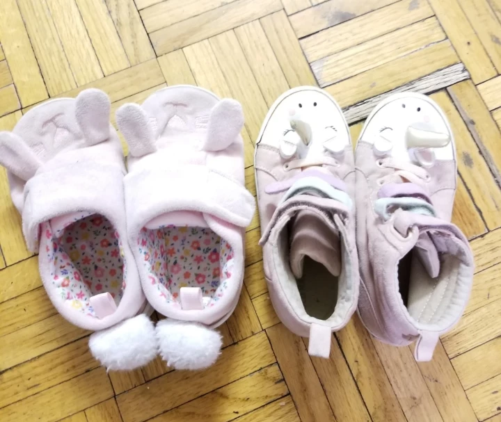 Pink Unicorn and Bunny Slippers/Shoes 🥕 - photo 2