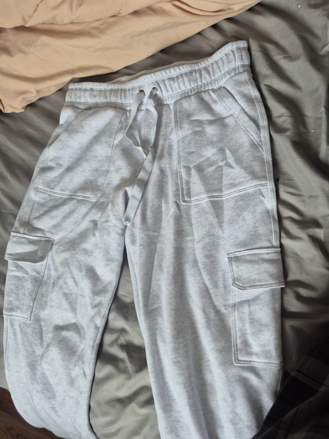 Calvin Klein Grey Cargo Sweatpants