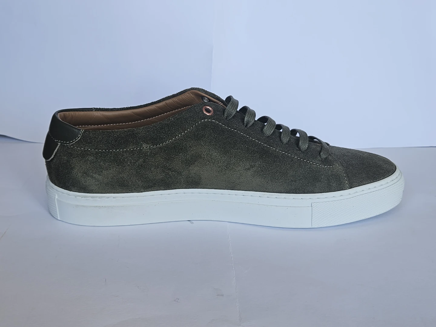 Good Man Brand Suede Sneakers - Olive Green - photo 2