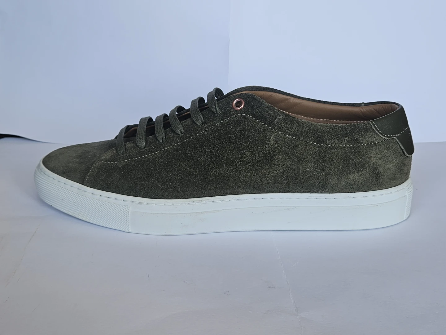 Good Man Brand Suede Sneakers - Olive Green - photo 4