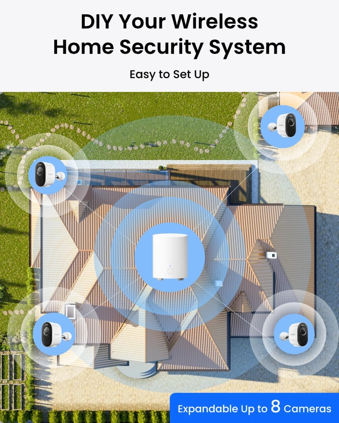 REOLINK Home Hub mini with 2X Argus 3 Pro+Solar Panel BNIB - photo 4
