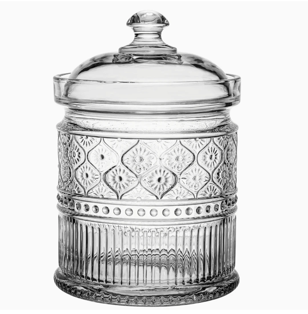 Crystal Storage Canisters *New In Box