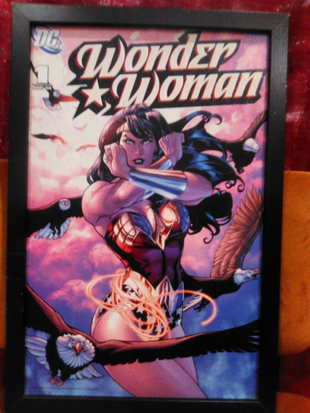 Framed Wonder Woman Comic Book #1 - photo 4