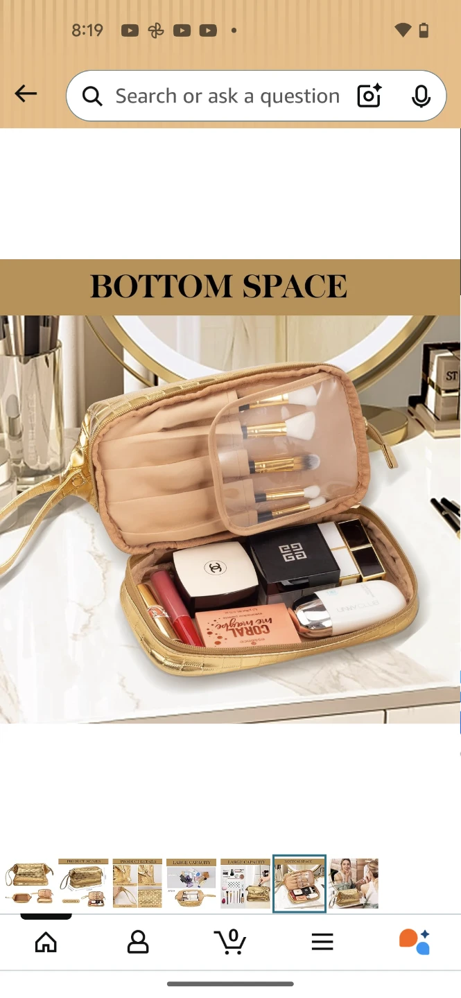Abiudeng Large Capacity Makeup Bag - photo 2