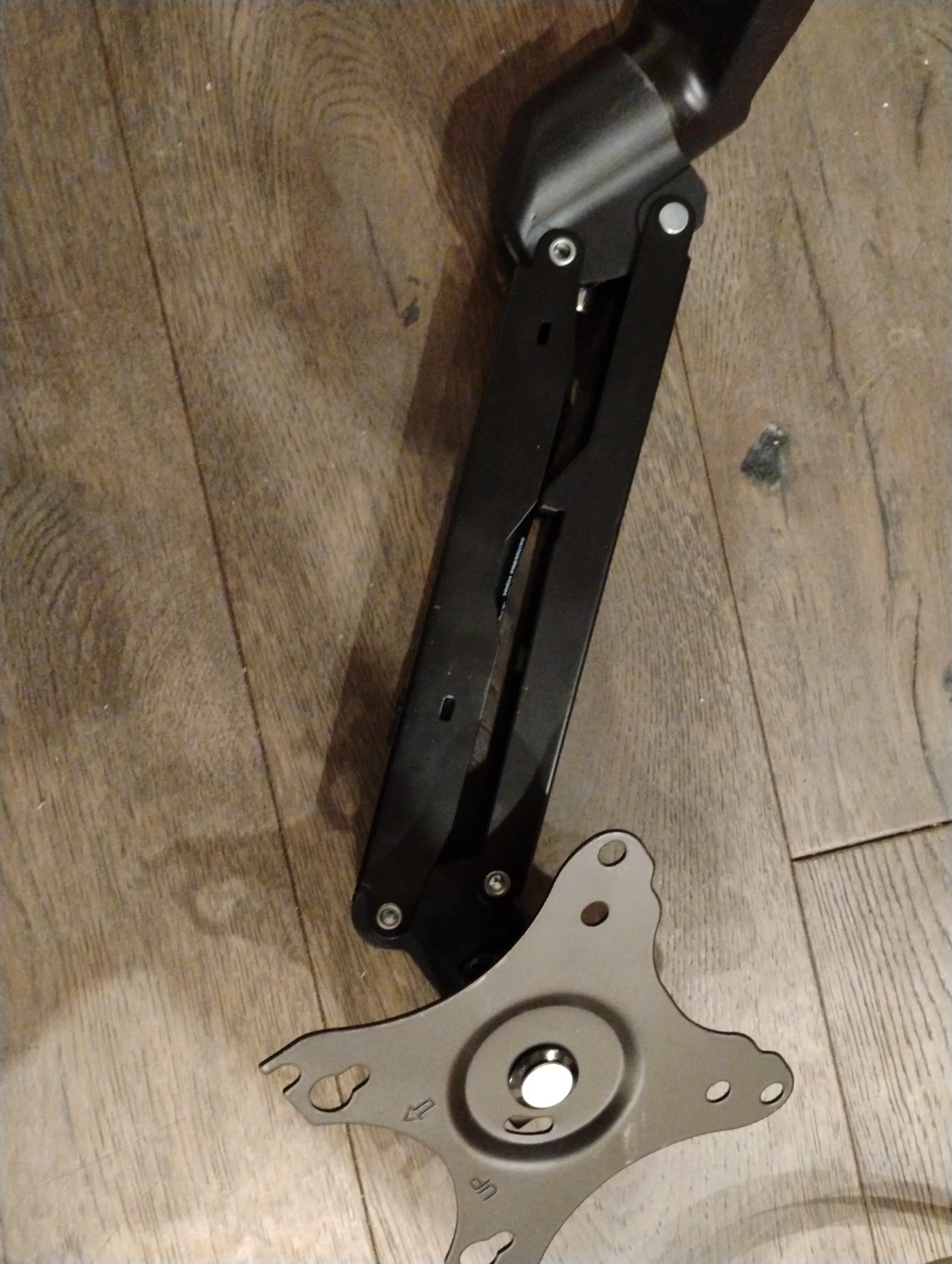 Black Monitor Mount Arm