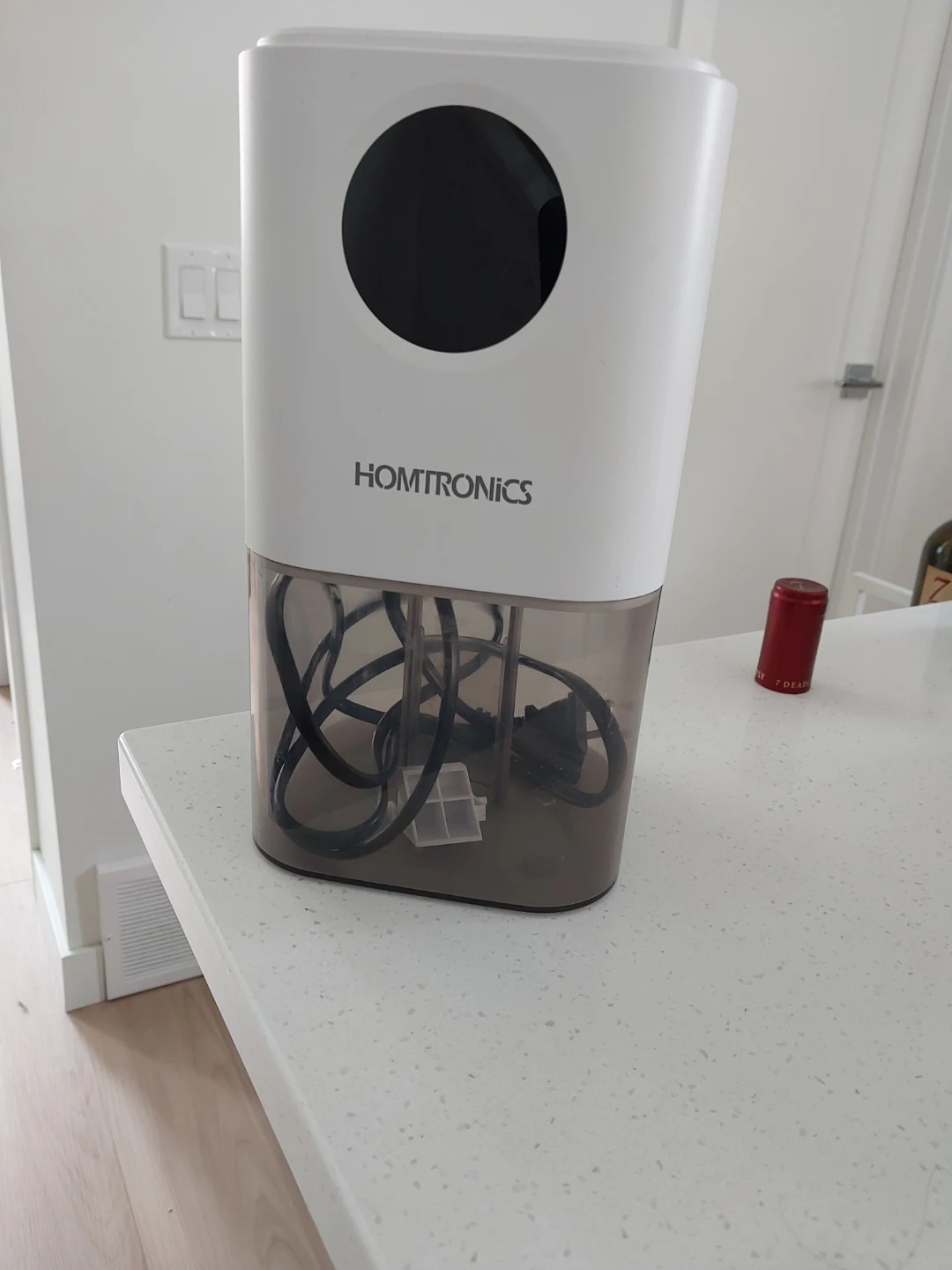 Homtronics small dehumidifier with coloured lights