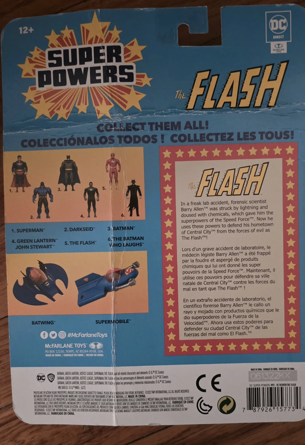 McFarlane Toys DC Super Powers The Flash Action Figure - photo 4