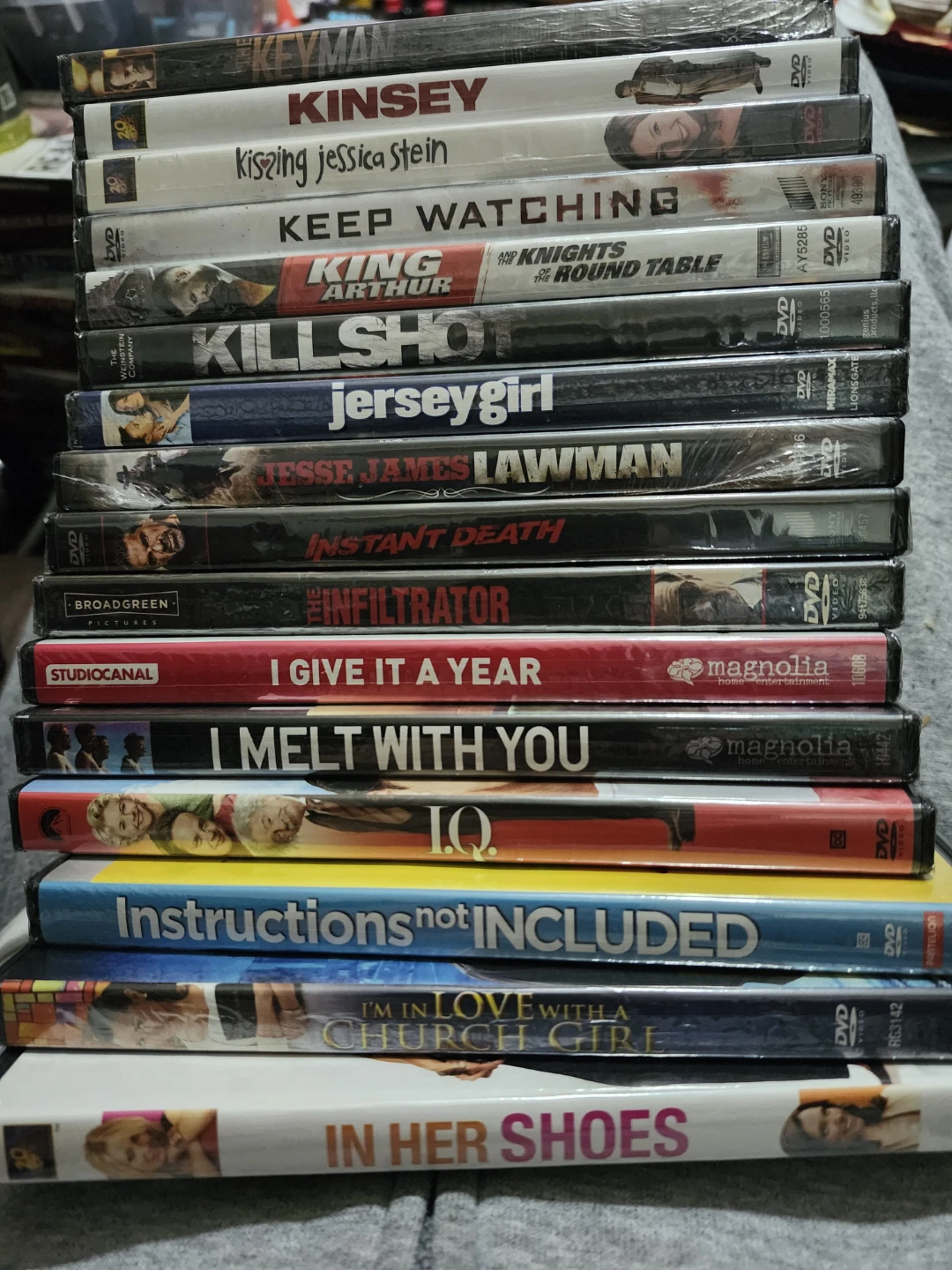 Collection of 12 DVDs