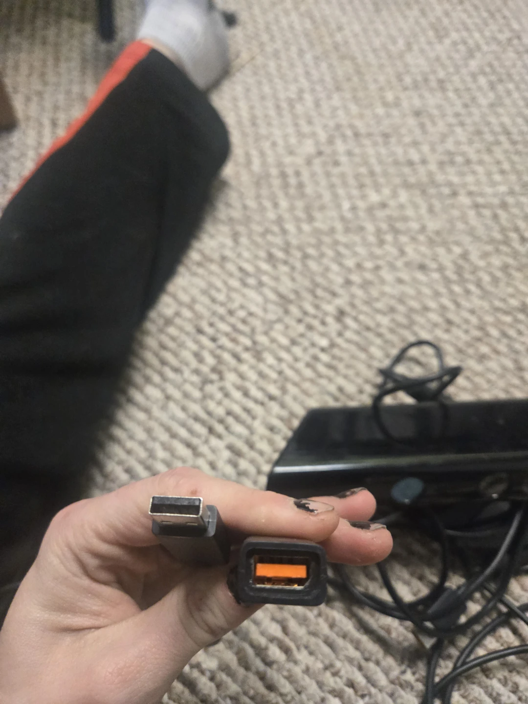Xbox 360 Kinect Sensor with AV Cable and Power Adapter - photo 5