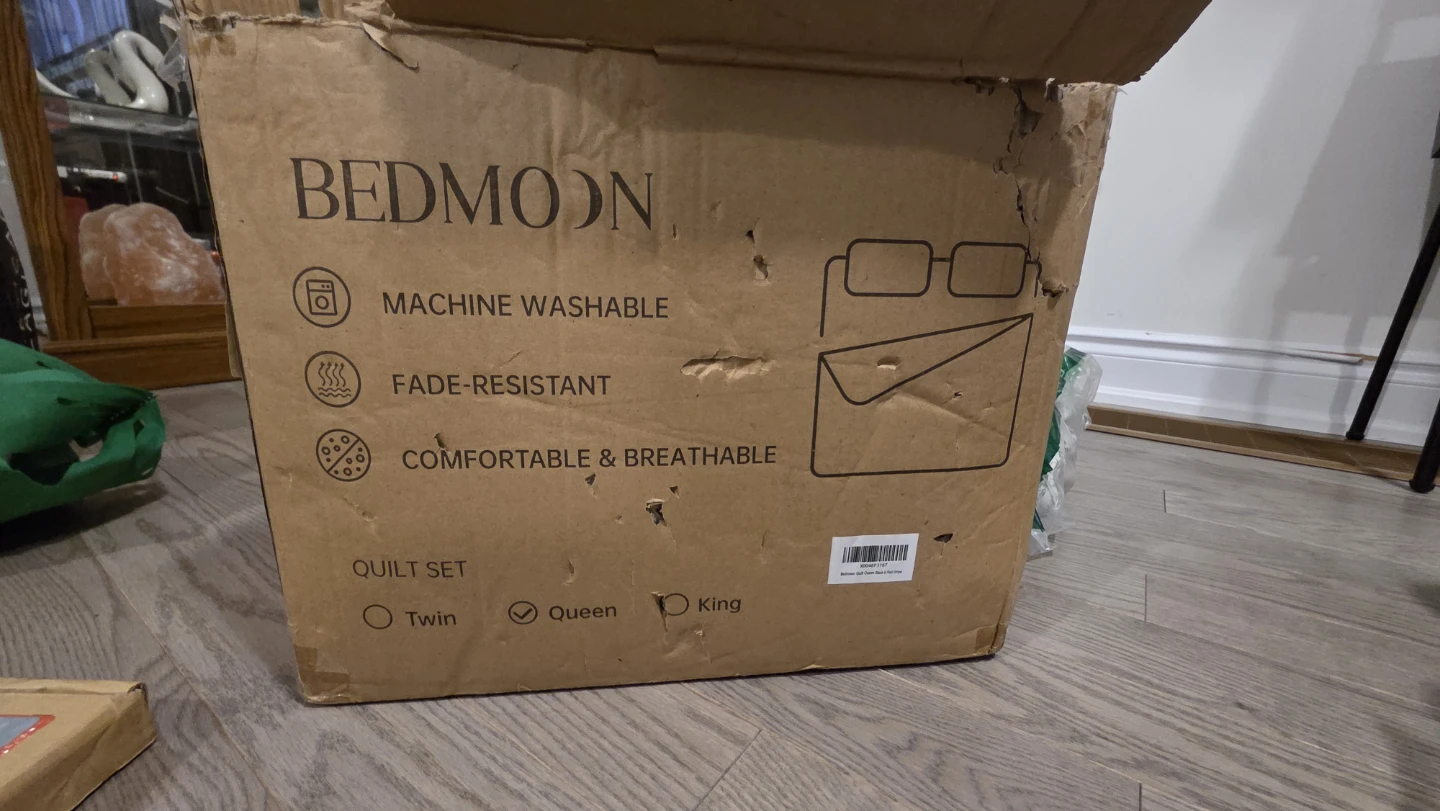 BEDMOON Quilt Set - Queen Size