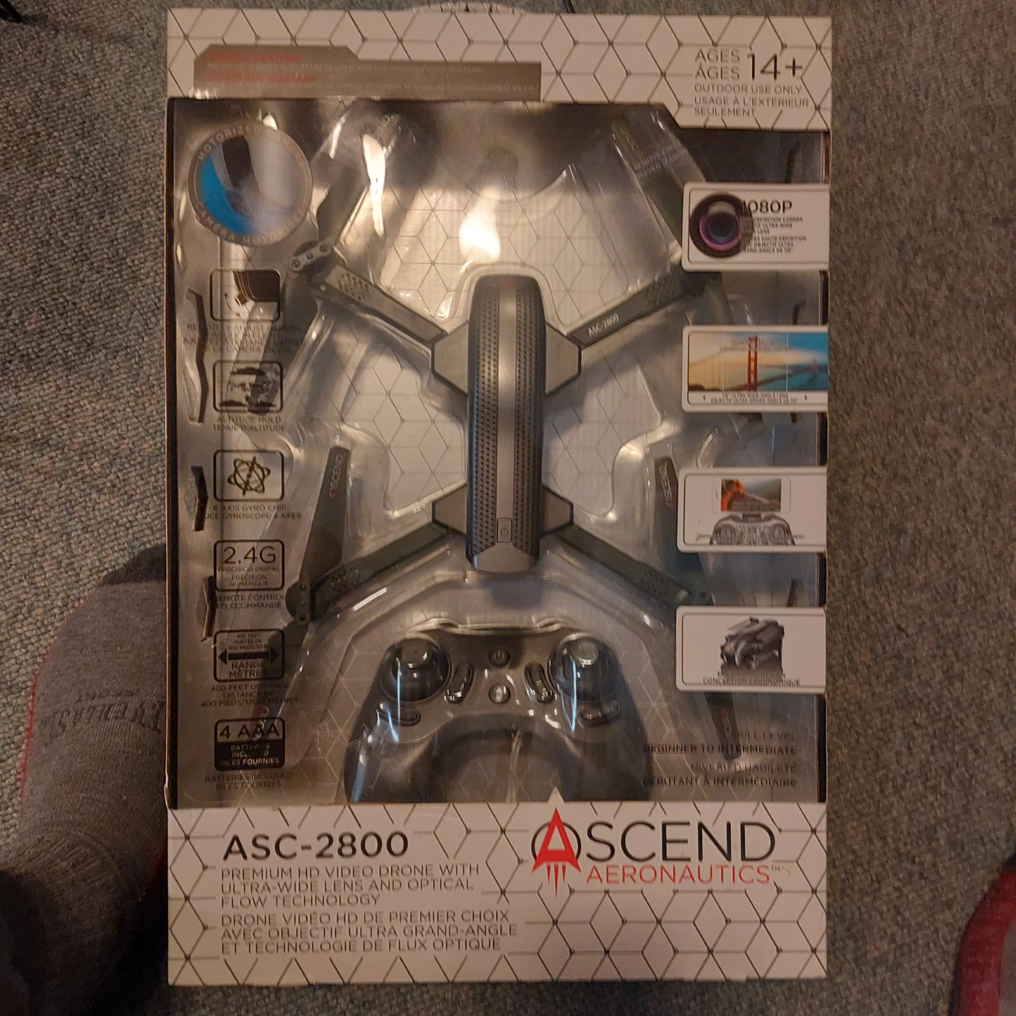 Ascend Aeronautics ASC-2800 Premium HD Video Drone