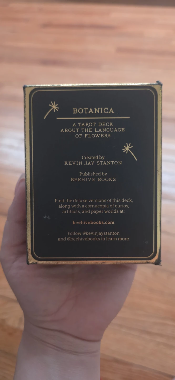 Botanica Tarot Card Deck The Language of Flowers - photo 3