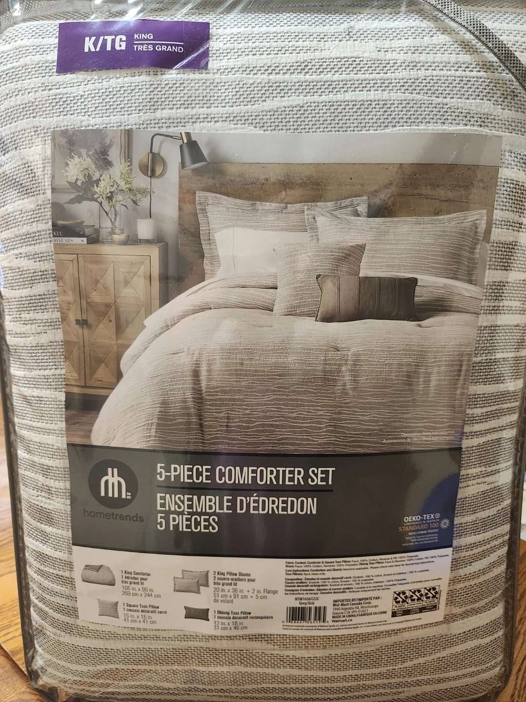 Hometrends 5-Piece King Comforter Set - photo 3