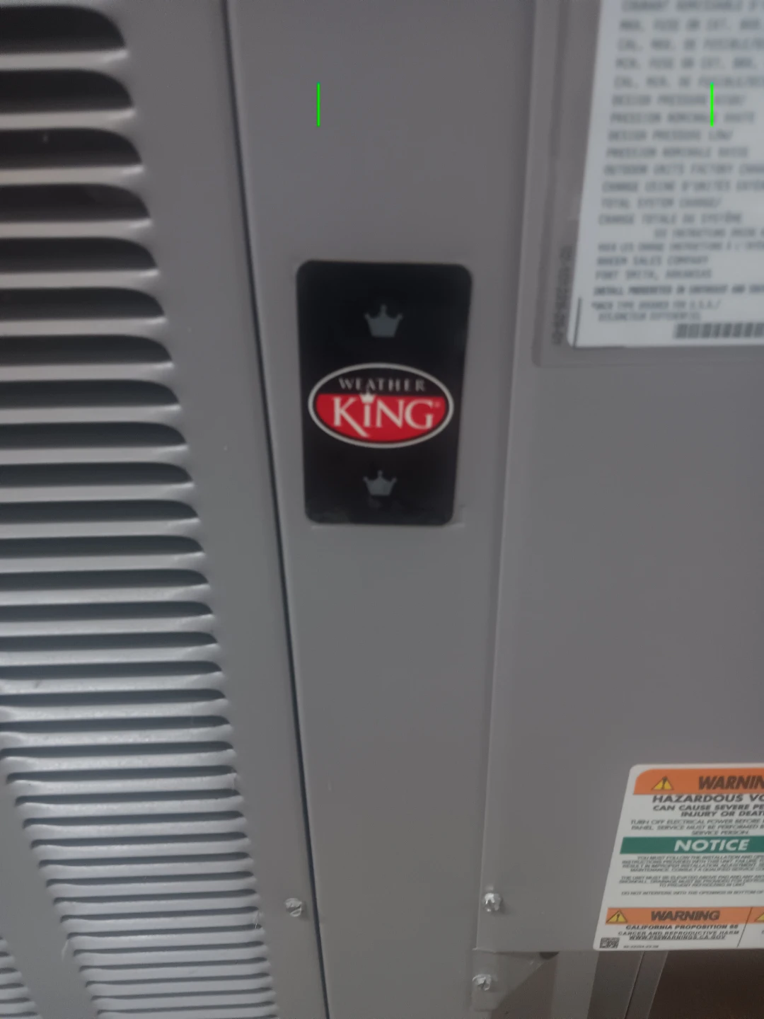 Weather King WA1360AJ1NA Outdoor Air Conditioner Unit - photo 4