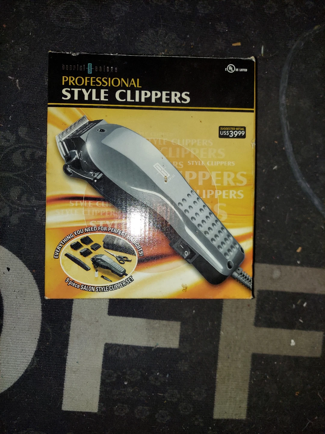 Bonpin-Italo Professional Style Clippers 9-Piece Set