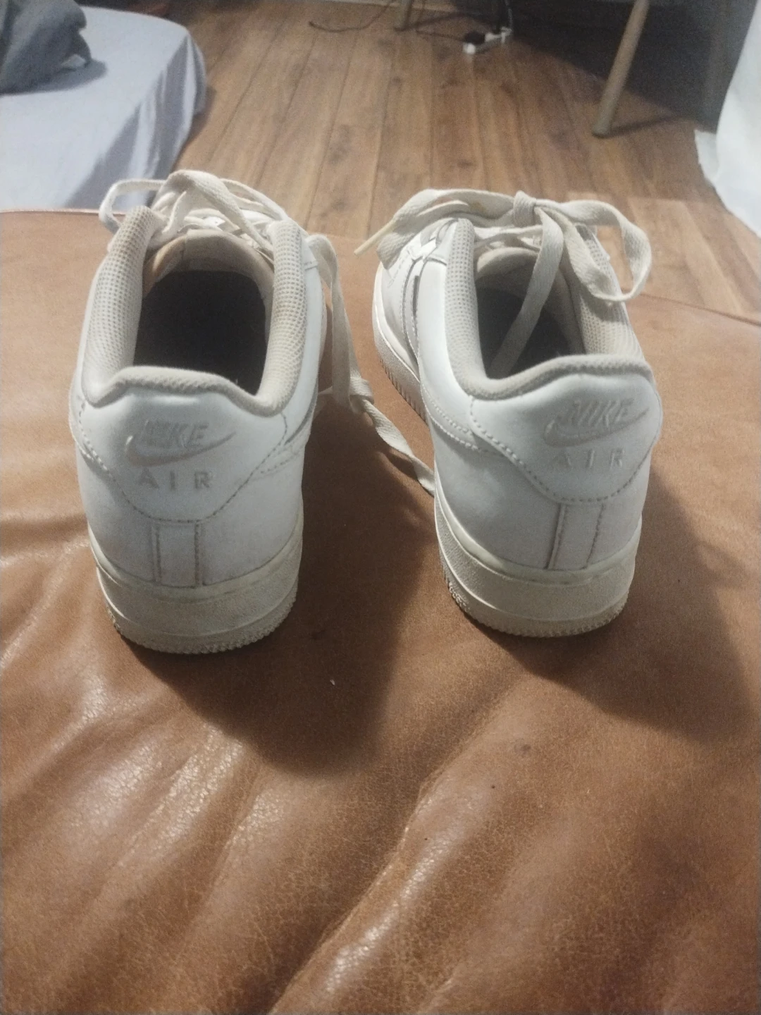 Nike Air Force 1 White Sneakers - photo 3