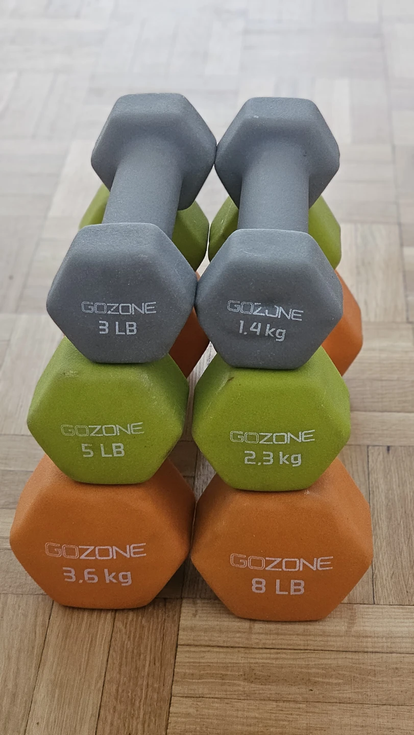 GoZone Dumbbells (Set of 4)