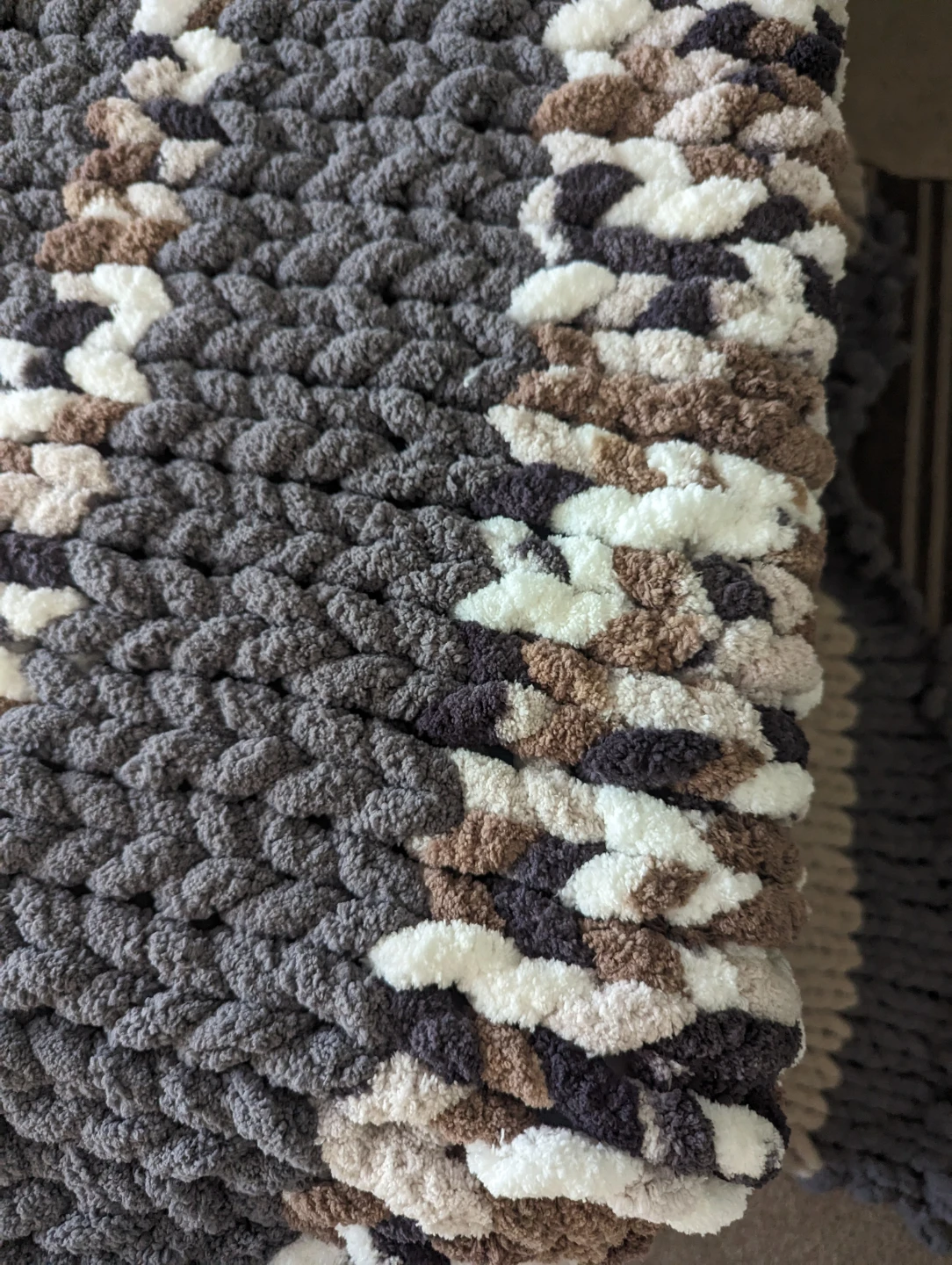 Chunky Knit Throw Blanket - photo 2