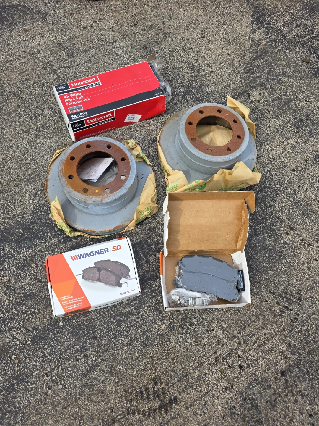 Ford F350 Wagner SD SX1680 Commercial Disc Brake Pads
