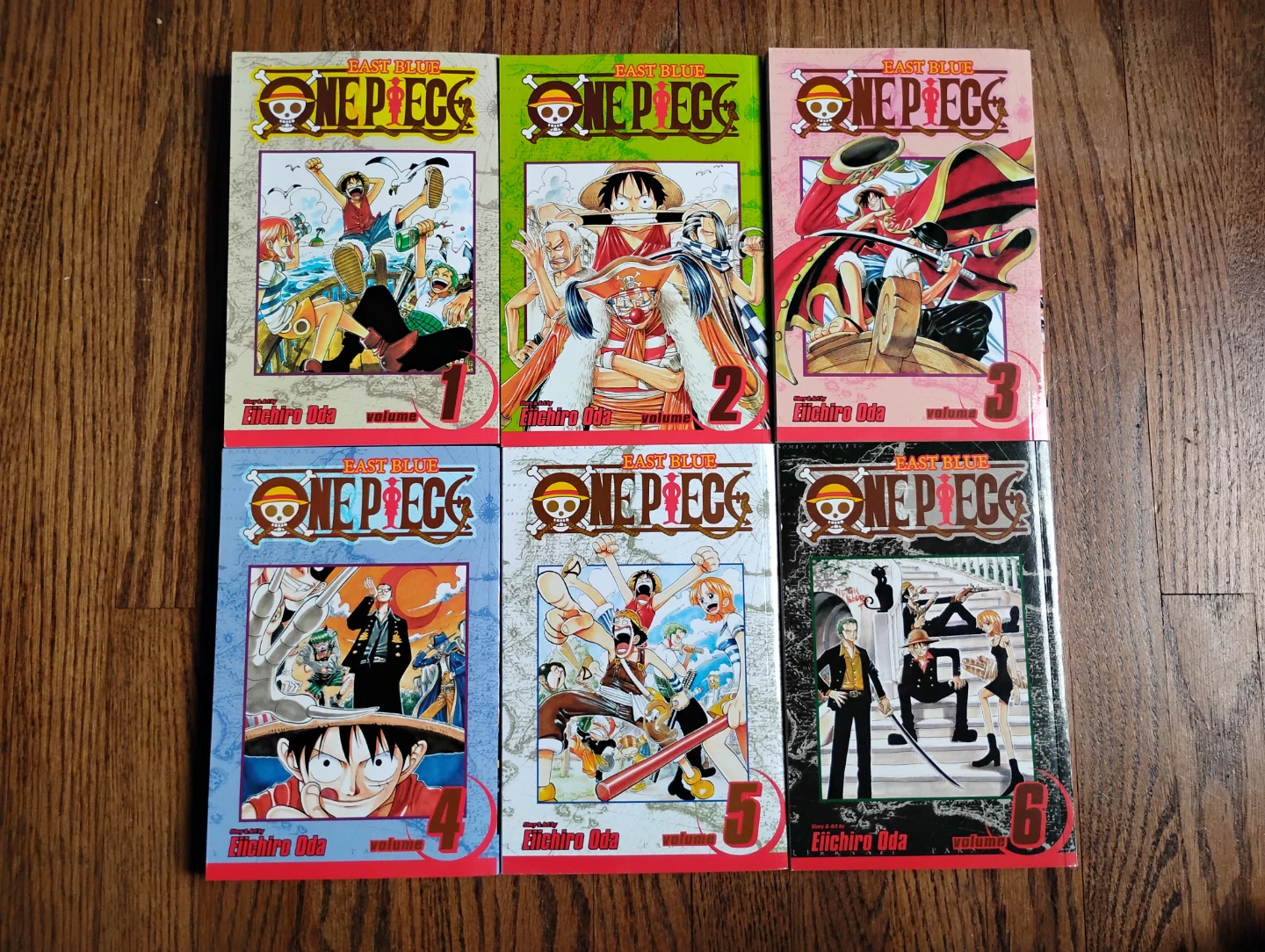 One Piece Singles 1-6