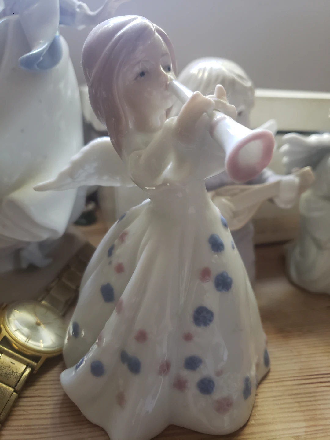 LEY Porcelain Angel Figurine