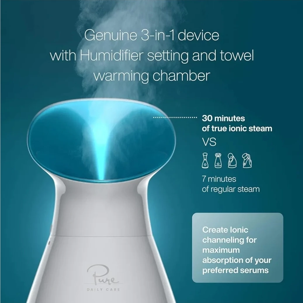 Pure Daily Care Nano Ionic Facial Steamer 3-in-1 - photo 3