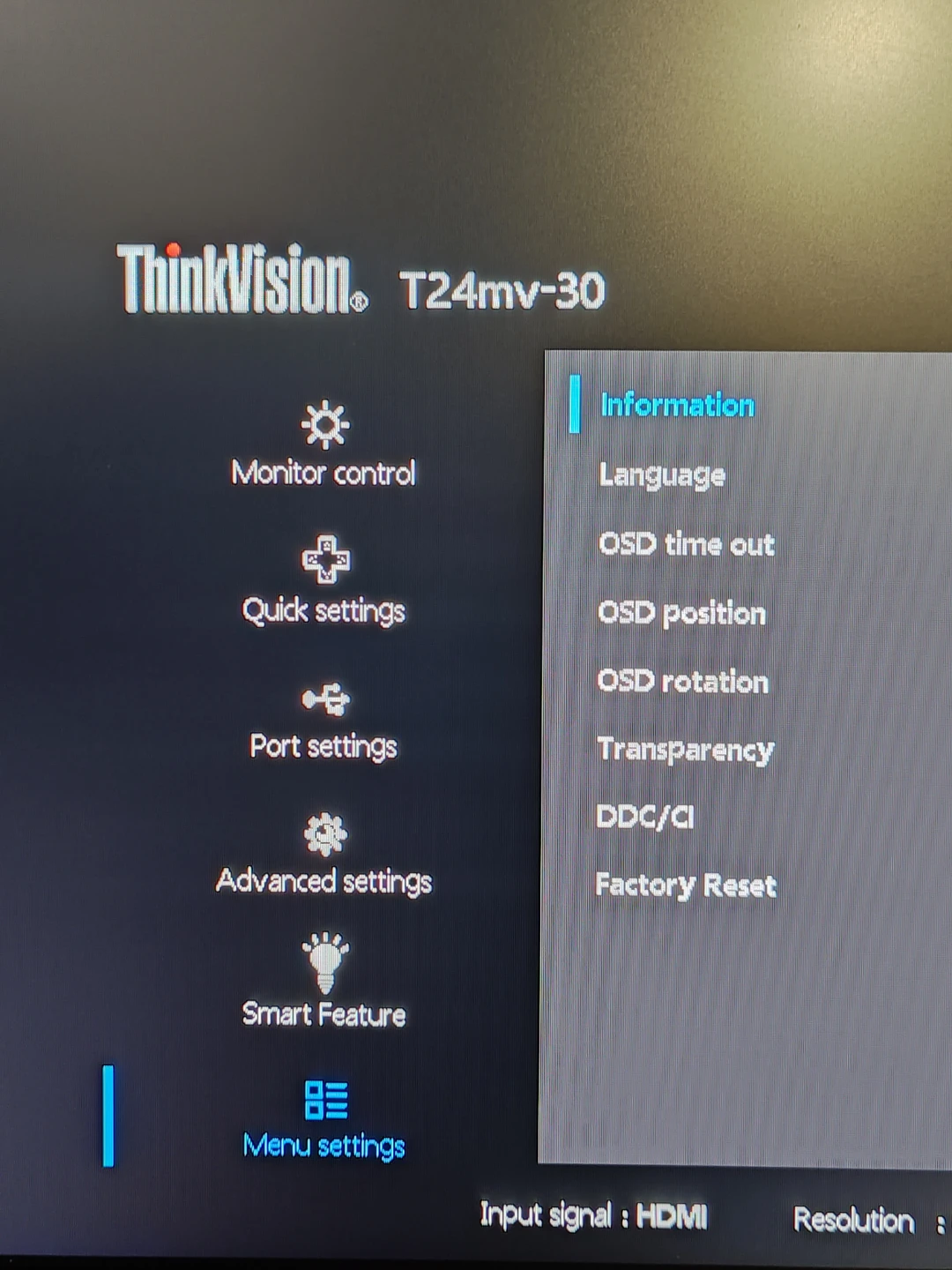 Lenovo ThinkVision T24mv-30 Monitor