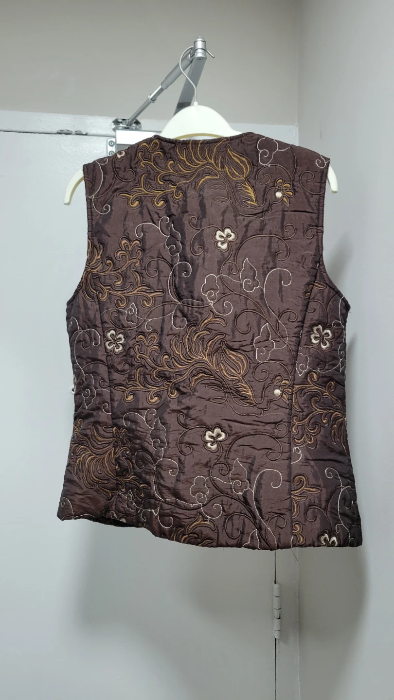 Lana Lee Quilted Floral Vest - photo 2
