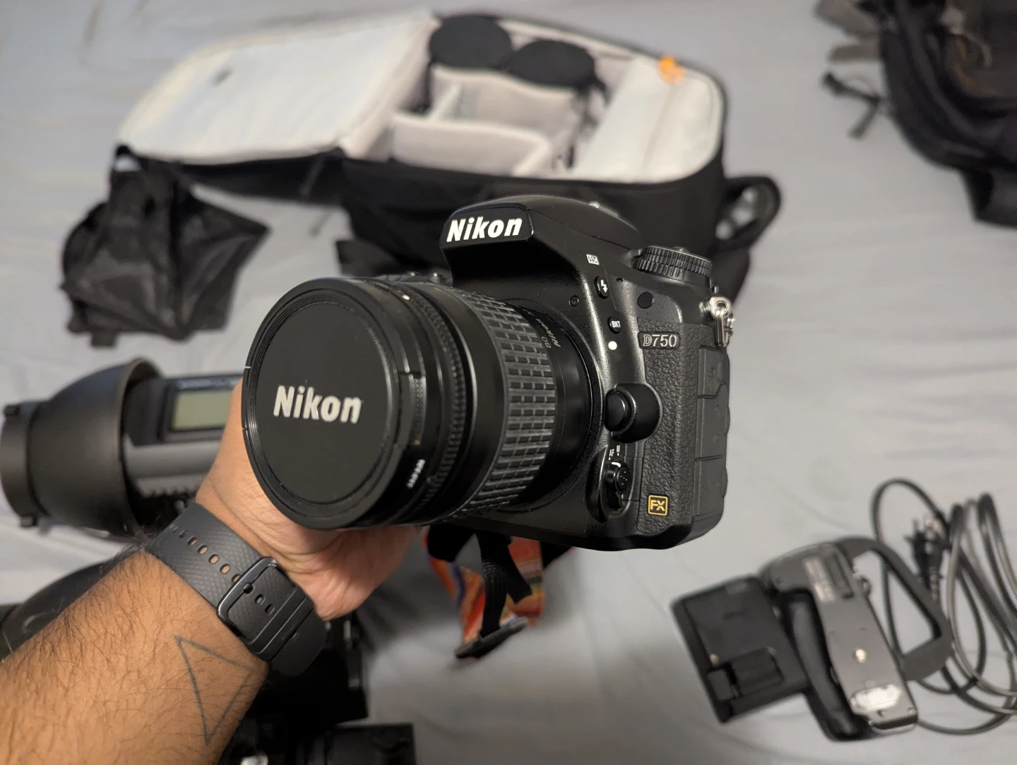 Nikon D750 DSLR Camera with Witsro AD600B Strobes