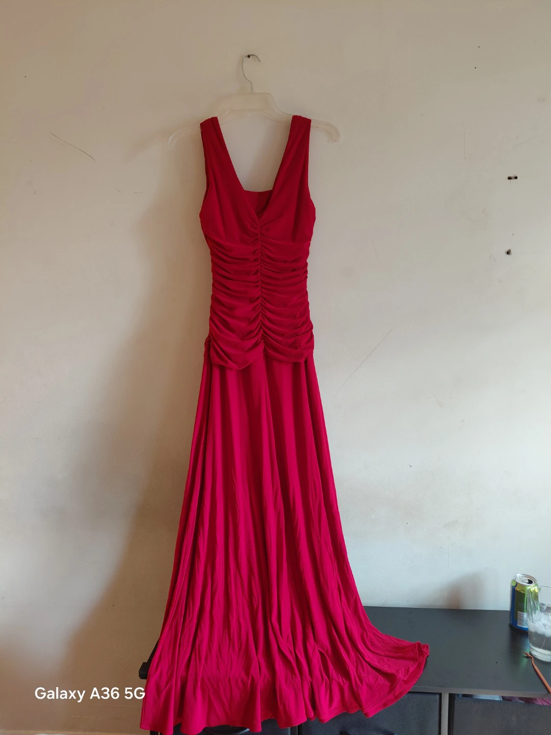 Women's Ruched Empire Waist Formal Gown - photo 2