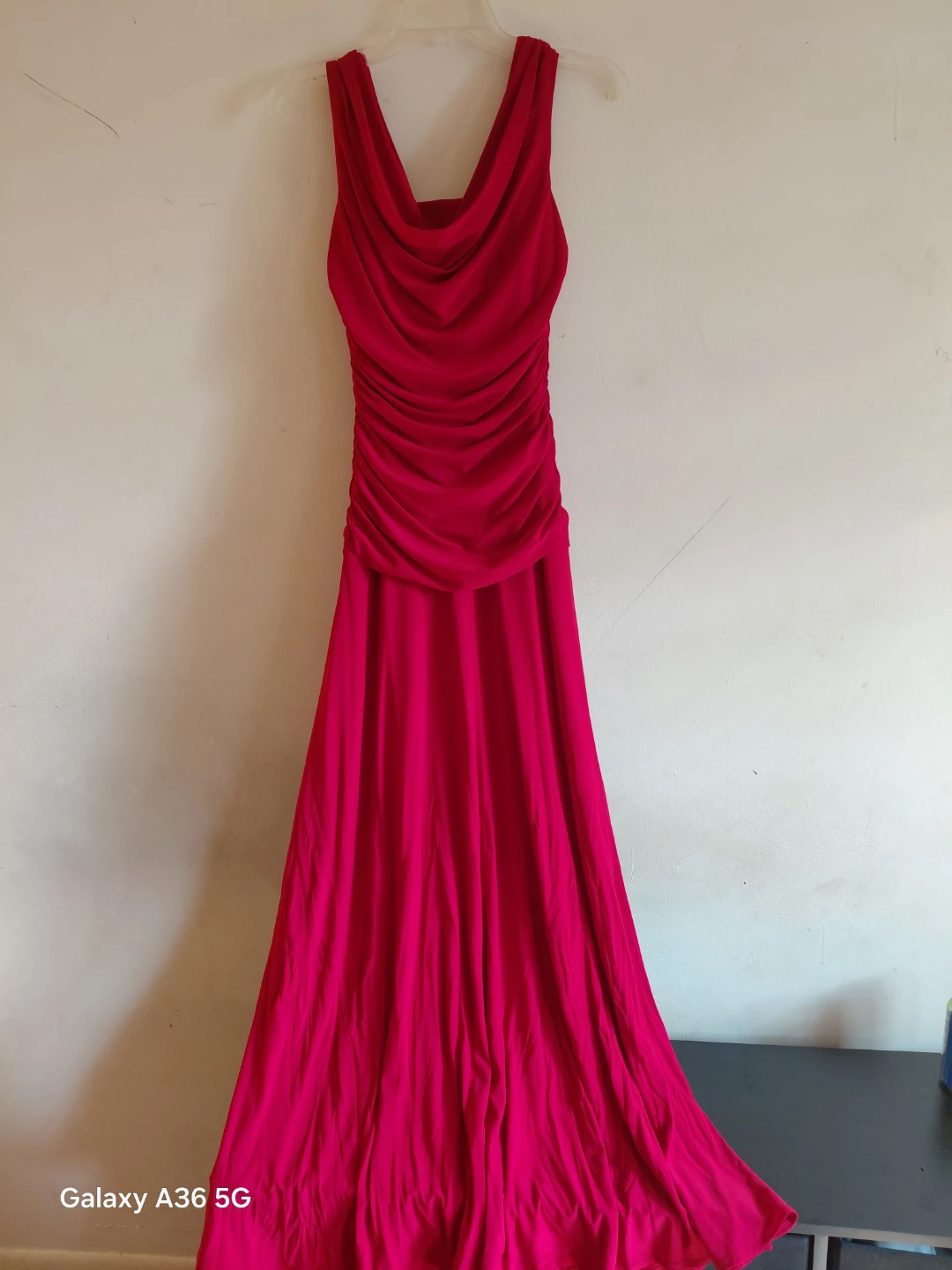 Women's Ruched Empire Waist Formal Gown - photo 3