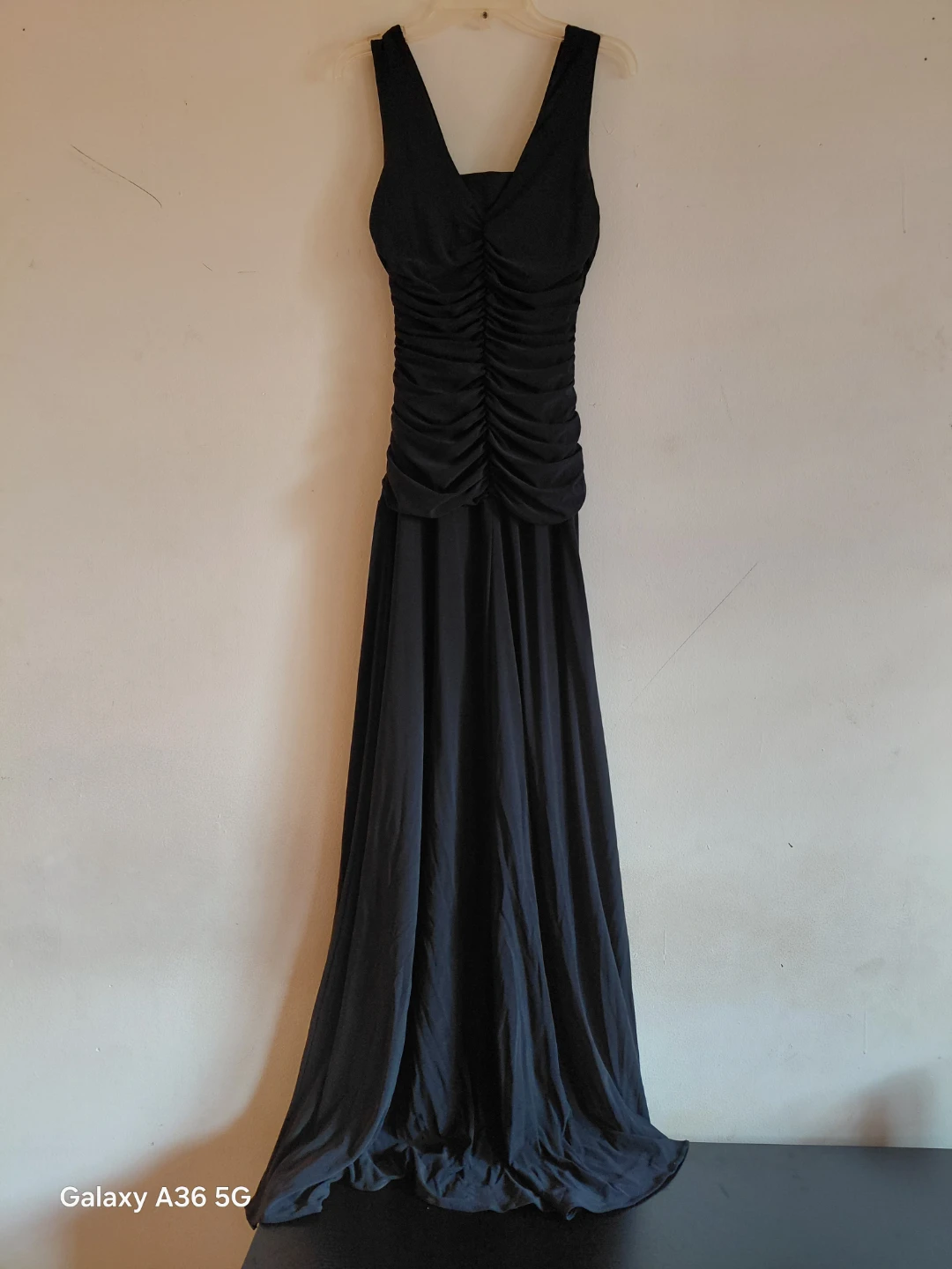 Women's Ruched Empire Waist Formal Gown - photo 4