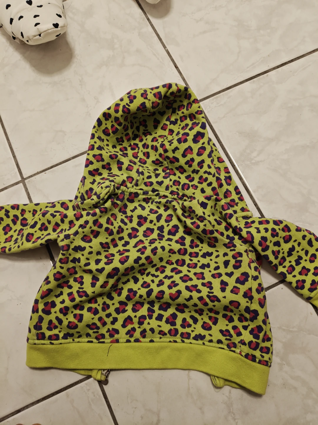 Children's Leopard Print Zip-Up Hoodie - photo 3
