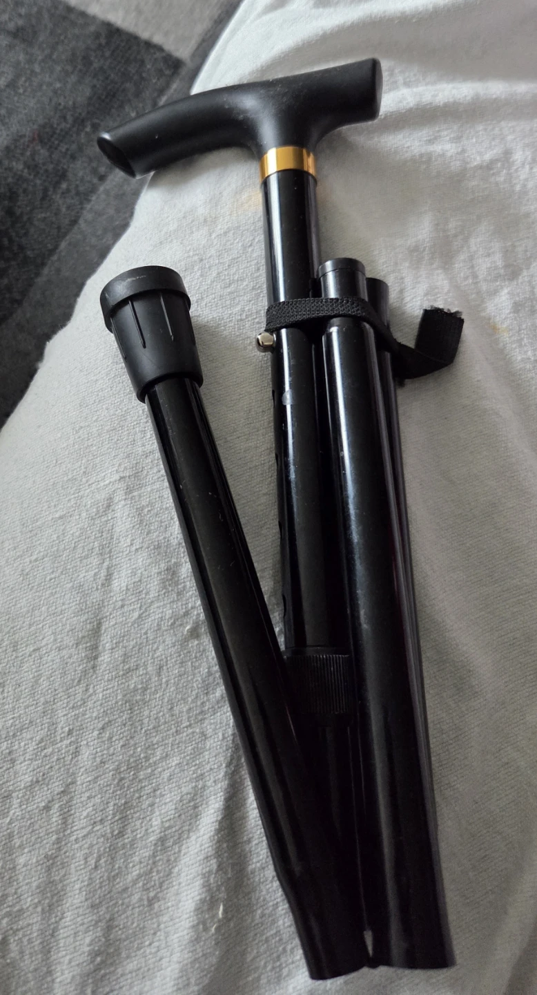 #🤎FREE Adjustable Black Walking Cane - photo 3
