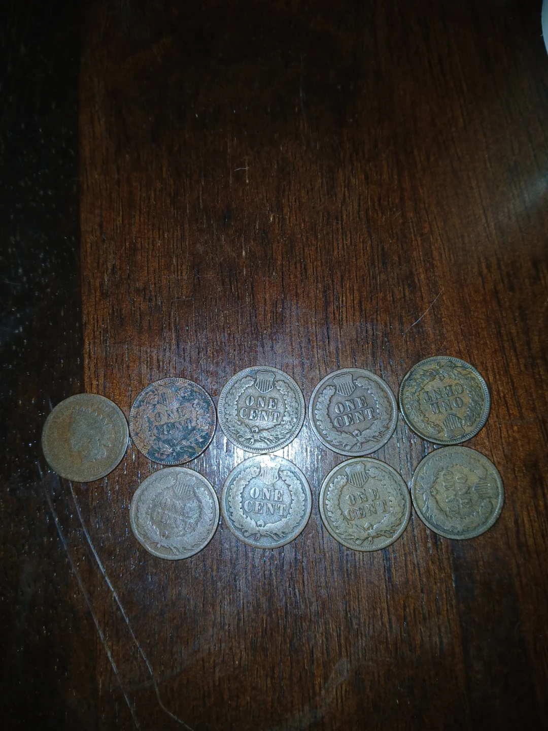 9 indian head pennys sold is a set 60