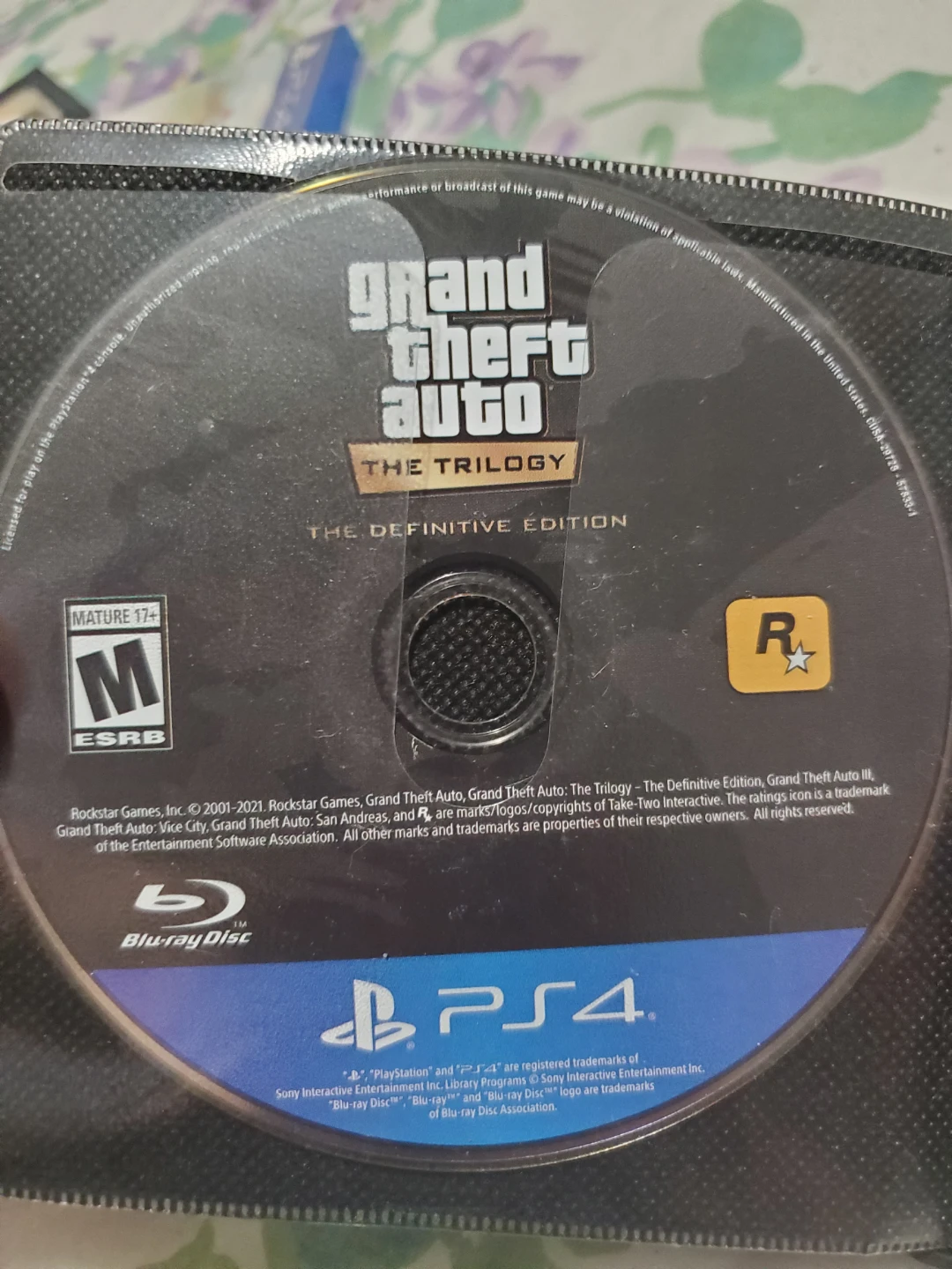 Grand Theft Auto: The Trilogy - The Definitive Edition PS4